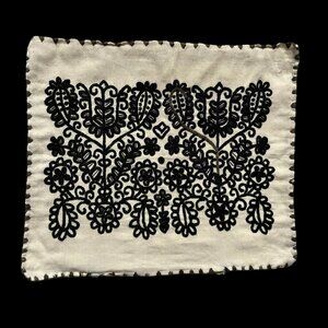 Hungarian Transylvanian Kalotaszegi Embroidered Pillow Cover